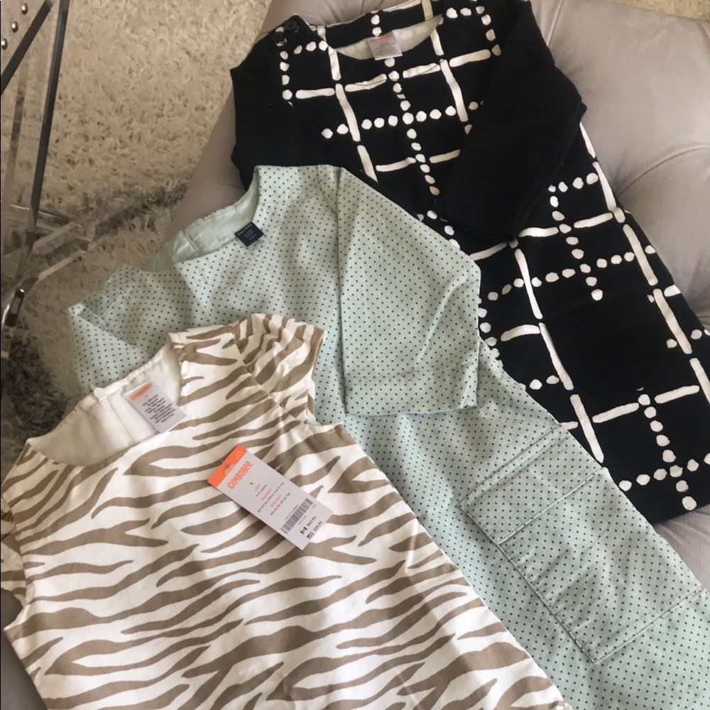 3 NWT and EUC dresses size 5